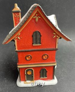 NEW Department 56 North Pole Series Santa' Finest Wooden Toy Shop Lights Up RET