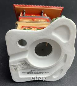 NEW Department 56 North Pole Series Santa' Finest Wooden Toy Shop Lights Up RET