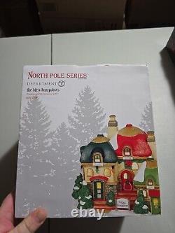 NEW! Department 56 North Pole Series The Bitsy Bungalows Limited Edition