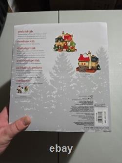 NEW! Department 56 North Pole Series The Bitsy Bungalows Limited Edition