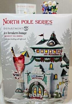 NEW Dept 56 North Pole Ice Breakers Lounge & Girls Night Out #808924 #808931