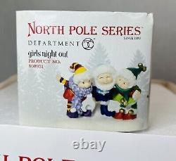 NEW Dept 56 North Pole Ice Breakers Lounge & Girls Night Out #808924 #808931