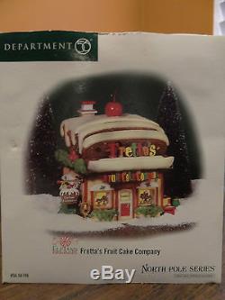 NEW Dept56 56786 Fretta Fruit Cake Company Elf Land North Pole Christmas Village