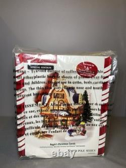 NEW & MINT Dept 56 North Pole AUGIE'S CHRISTMAS CAROLS 56954 Claus A