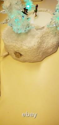 NEW MOTOR UPGRADED Dept 56 Ice & Snow Skating Pond RARE! NORTH POLE VILLAGE NEW MOTOR UPGRADED Dept 56 Ice & Snow Skating Pond RARE! NORTH POLE VILLAGE