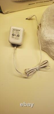 NEW MOTOR UPGRADED Dept 56 Ice & Snow Skating Pond RARE! NORTH POLE VILLAGE