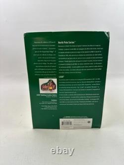 NEW OPEN BOX Dept 56 LEGO Building Creation Station North Pole Series 2001
