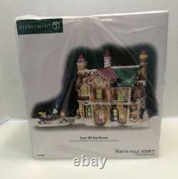 NEW SEALED Department 56 North Pole Series SUGAR HILL ROW HOUSES Retired NOS