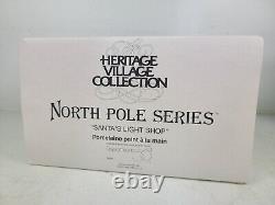 (NEW) The Herritage Village Collection Department 56 North Pole Series Lot Of 7