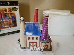 NIB Dept 56 North Pole Series PORCELAIN BUILDING WORKS 30th Anniversary 56788