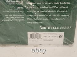 NIB Dept 56 Polar Power Company North Pole Series 56749 Retired New Christmas