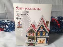 New Department 56 North Pole Series Mickeys Pin Traders #4044837 Village Piece