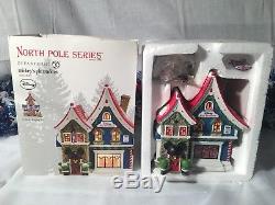 New Department 56 North Pole Series Mickeys Pin Traders #4044837 Village Piece