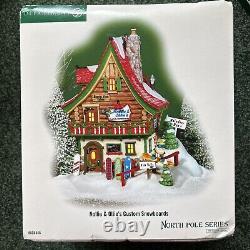 New Dept 56 Nollie & Ollie's Custom Snowboards 805546 North Pole Snow Village