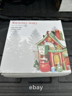 New Sealed Department 56 North Pole Saint Nick's Gift Sorting Center 6005431