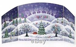 North Pole Backdrop Christmas Village Accessory by Department 56