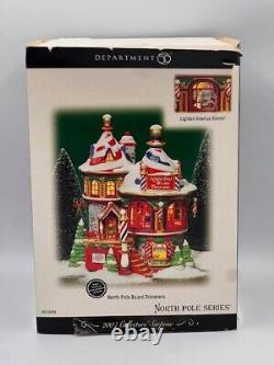 North Pole Beard Trimmers Dept 56 North Pole Series Christmas LimitedEd 2007