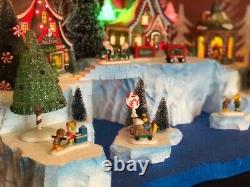 North Pole Cove Display Platform For Dept 56 Or Lemax Villages, Free Shipping