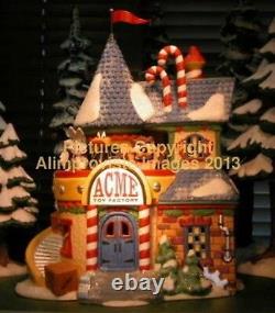 North Pole Department 56 ACME TOY FACTORY! MINT! FabULoUs! 56729 NeW