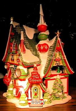 North Pole Department 56 CHRISTMASLAND TREE TOPPERS! MINT! FabULoUs! 56960 NeW