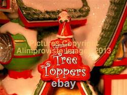 North Pole Department 56 CHRISTMASLAND TREE TOPPERS! MINT! FabULoUs! 56960 NeW