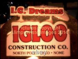 North Pole Department 56 I C DREAMS IGLOO CONSTRUCTION COMPANY MINT 56785 NeW