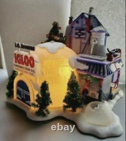 North Pole Department 56 I C DREAMS IGLOO CONSTRUCTION COMPANY MINT 56785 NeW