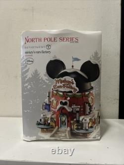 North Pole Series, Dept. 56, Mickey's Ears Factory NEW