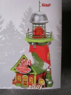 North Pole Series, Dept. 56, Rudolph's Blinking Beacon NEW