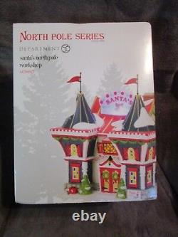 North Pole Series, Dept. 56, Santa's North Pole Workshop NEW