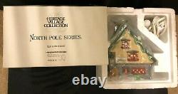 North Pole Series Elf Bunkhouse Dept 56 Heritage Village Collection MIB