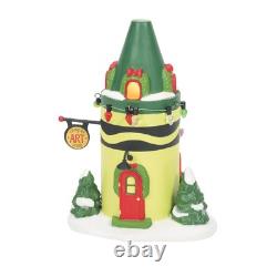 North Pole Village Crayola Art Center Lit Building, 5.67 Inch, Multicolor