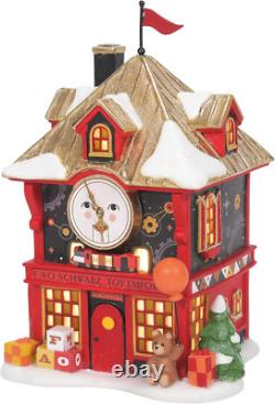 North Pole Village FAO Schwarz Toy Emporium Lit Building, 6.02 Inch, Multicolor