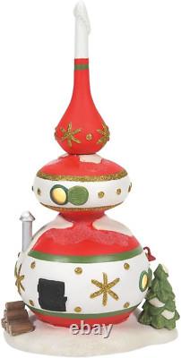 North Pole Village Finny'S Ornament House Lit Building, 9.5 Inch, Multicolor