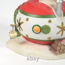 North Pole Village Finny's Ornament House Lit Building, 9.5 Inch, Multicolor