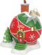 North Pole Village Norny's Ornament House Lit Building, 5.39 Inch, Multicolor