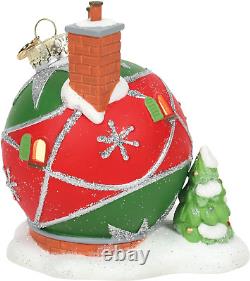 North Pole Village Norny'S Ornament House Lit Building, 5.39 Inch, Multicolor