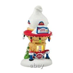 North Pole Village Santa's Dairy Queen Ice Cream Cone Lit Building 5.2