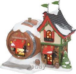 North Pole Village Winery Lit Building, 5.6 Inch, Multicolor