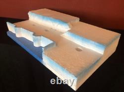 North Pole Waterfront Display Platform For Dept 56 Or Lemax Villages, Free Ship