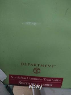 Northstar Commuter Train Station North Pole Series Department56NEW IN SEALED BOX