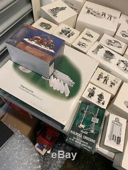 Over 60 Dept 56 Christmas & Halloween Snow Village North Pole Accessories & More