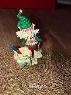 RARE 1994 Enesco The North Pole Village Elf Chipper 869694