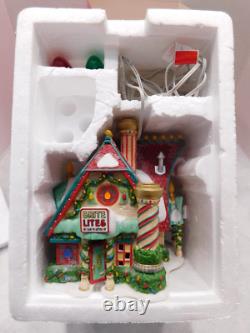 RARE DEPT 56 North Pole Series BRITE LITES BULB FACTORY Christmas Village House