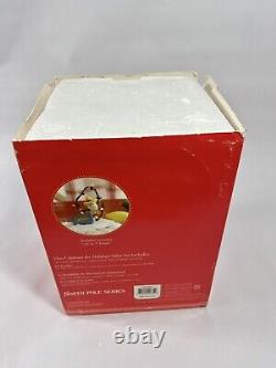 RARE DEPT 56 North Pole Series BRITE LITES BULB FACTORY Christmas Village House