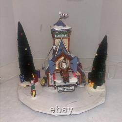 RARE Department 56 Santa's Sleigh Launch North Pole Series Christmas Village