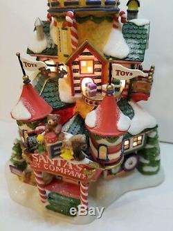 RARE Dept 56 2005 North Pole Series Santa's Toy Company 56893 Christmas Village