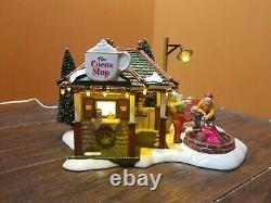 RARE Dept 56 55096 The Cocoa Stop Hot Chocolate Stand Campfire Christmas Village