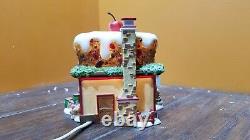 RARE Dept 56 56786 Fretta Fruit Cake Company Bakery North Pole Christmas Village