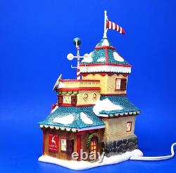 RARE Dept 56 North Pole Series NORTH POLE WEATHER STATION #4050963 HTF with Box